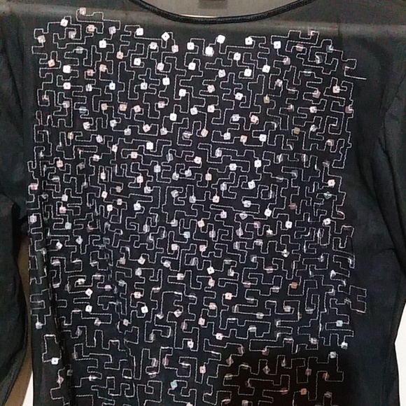 Gorgeous Sequins Party blouse Italy - Picture 3 of 8